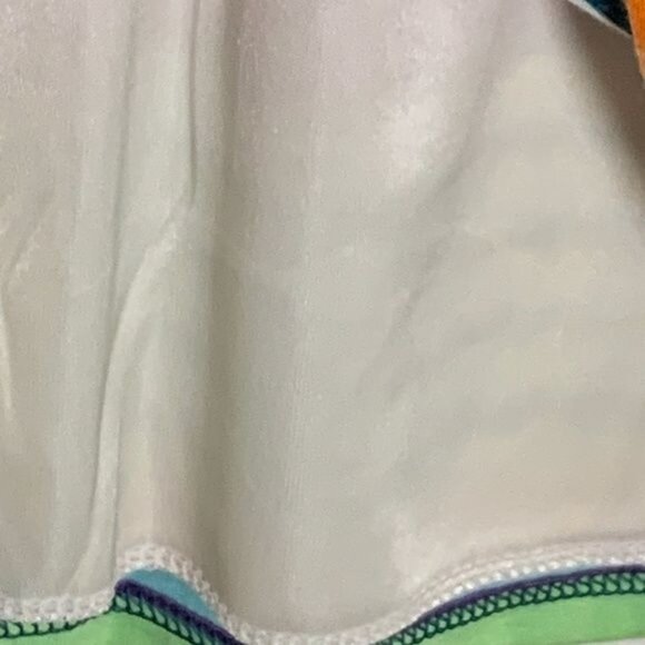 Gracia Dress Womens Small S Sleeveless Mini Shift Striped Multicolor Casual - Picture 10 of 11